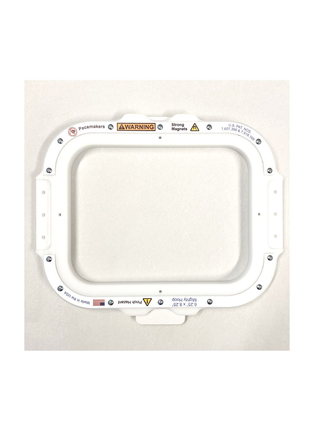 Magnetrahmen (Mighty Hoop) 6.25" x 8.25 " inkl. Anschlussarme