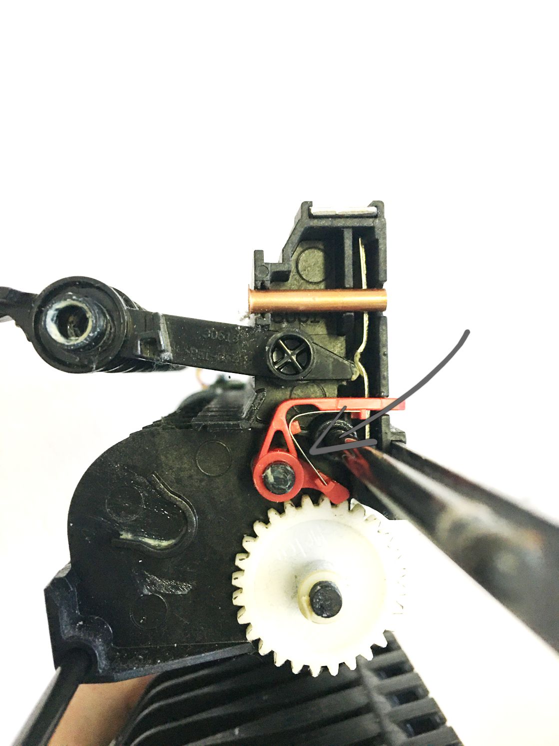 Spring, Clicker, Thread Feeder