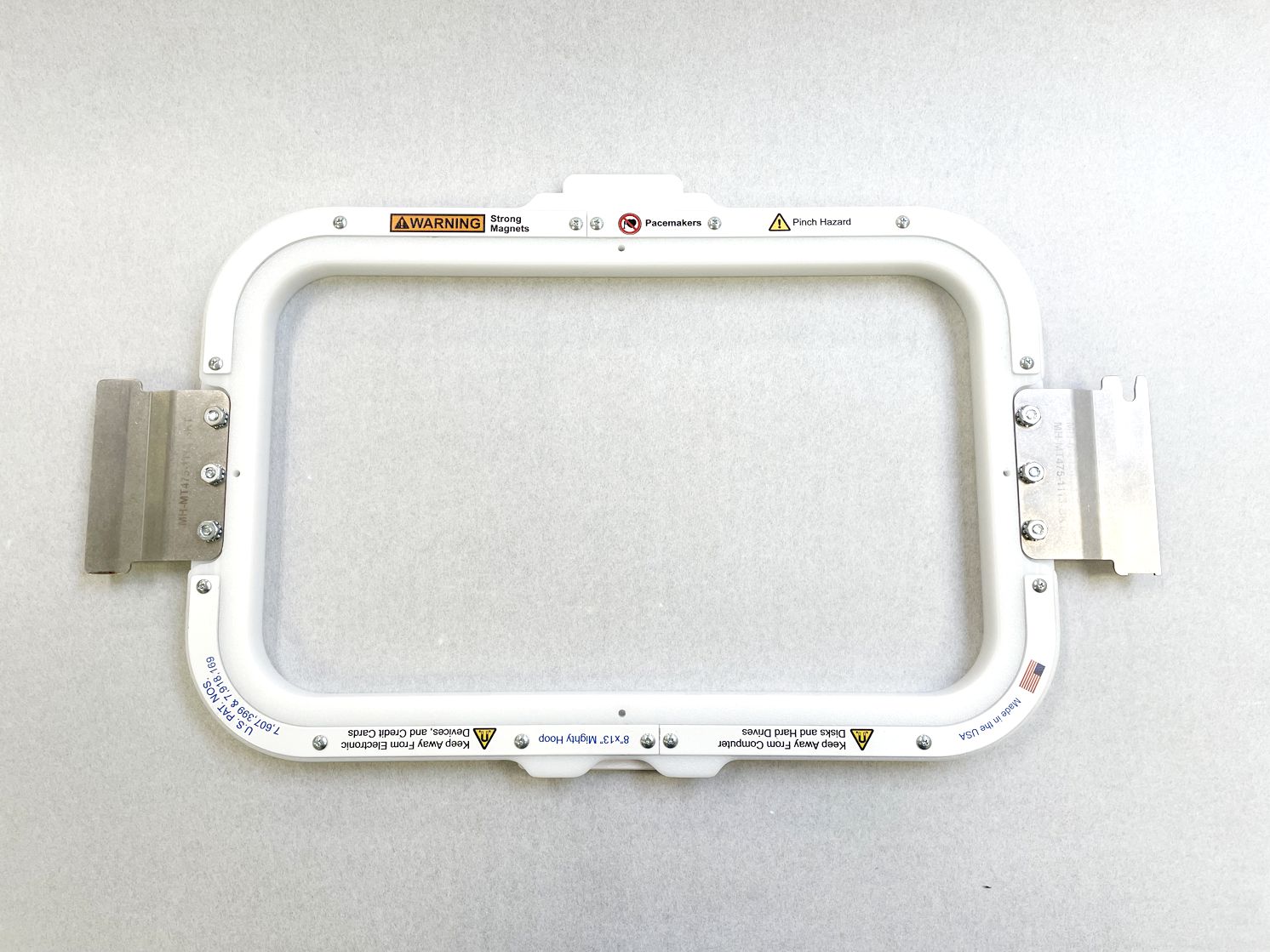 Magnetrahmen (Mighty Hoop) 8,0'' x 13,0'' inkl. Anschlussarme Magnetrahmen (Mighty Hoop) 8,0'' x 13,0'' inkl. Anschlussarme