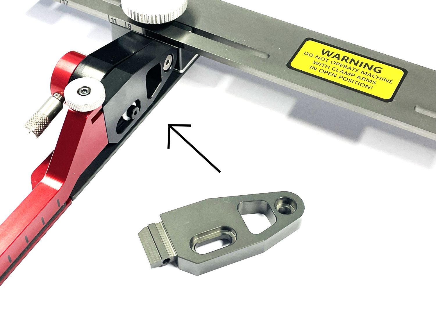 MELCO Fast Clamp Klemmarm links
