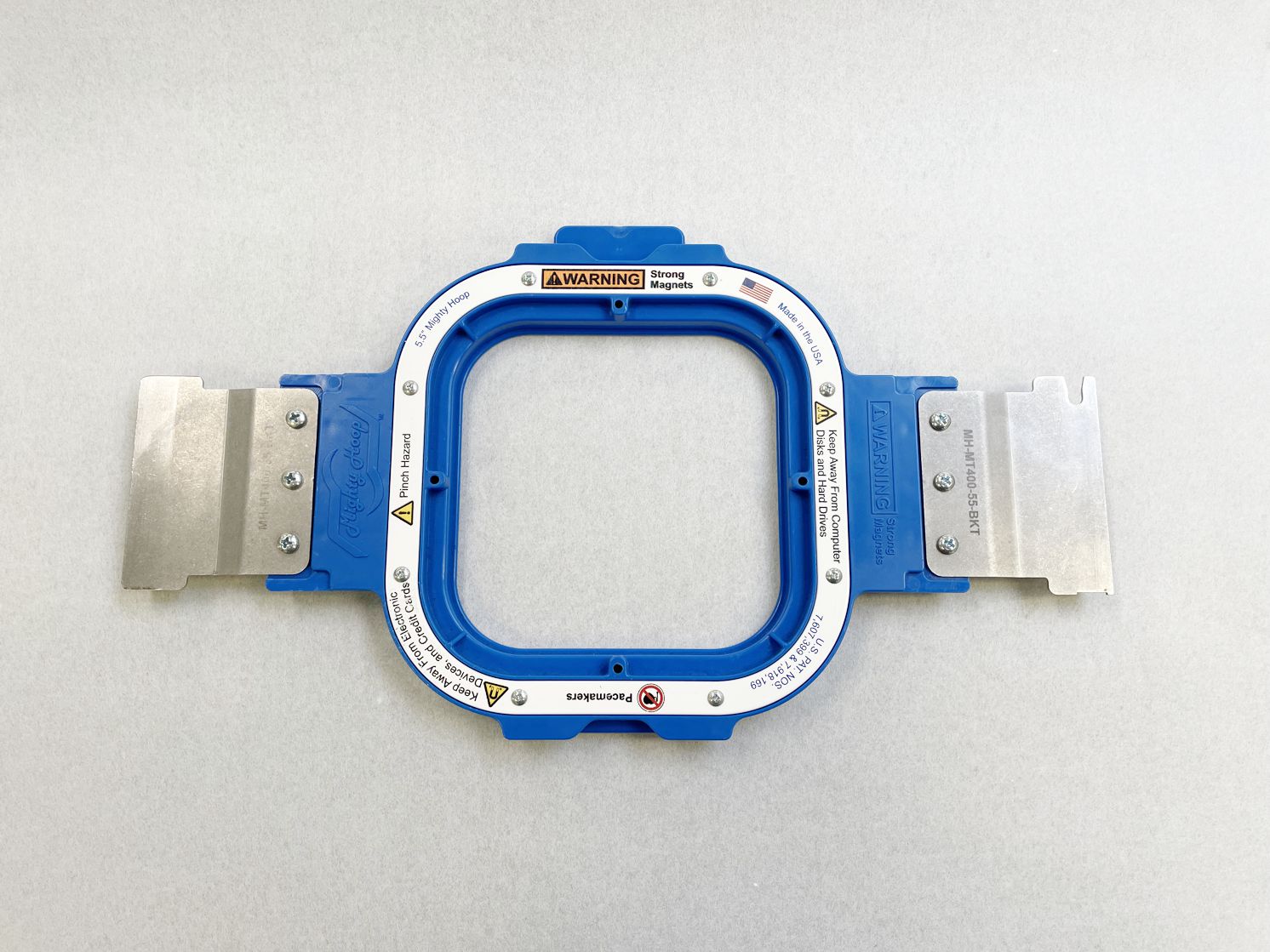 Magnetrahmen (Mighty Hoop) 5,5'' x 5,5'' inkl. Anschlussarme Magnetrahmen (Mighty Hoop) 5,5'' x 5,5'' inkl. Anschlussarme