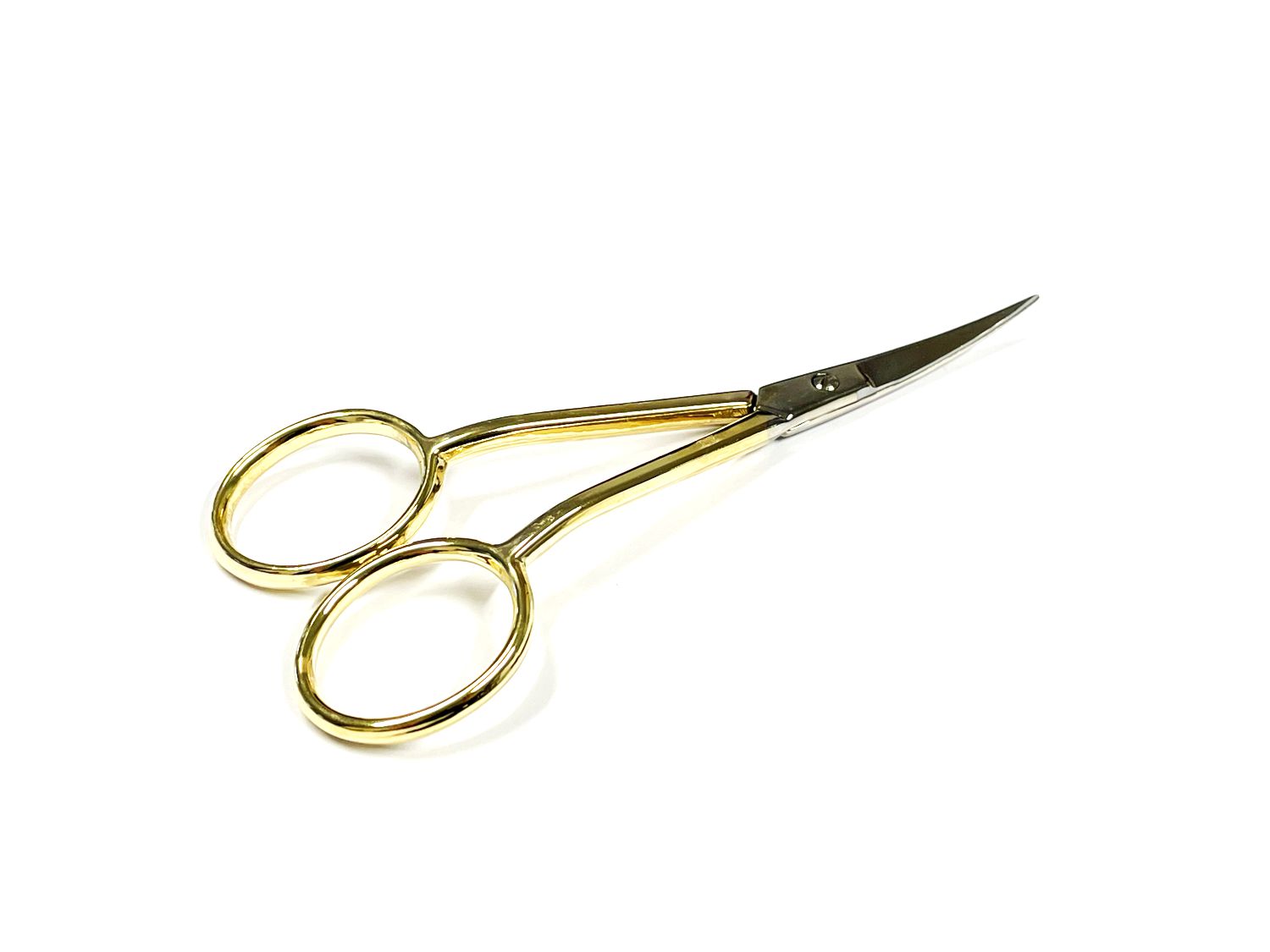 Stickschere (zweifach gebogen, vergoldet) Stickschere (zweifach gebogen, vergoldet)