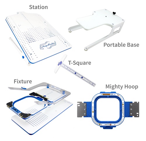 Hoopmaster Starterpaket inkl. 5,5'' Rahmen und Anschlussarme Hoopmaster Starterpaket inkl. 5,5'' Rahmen und Anschlussarme