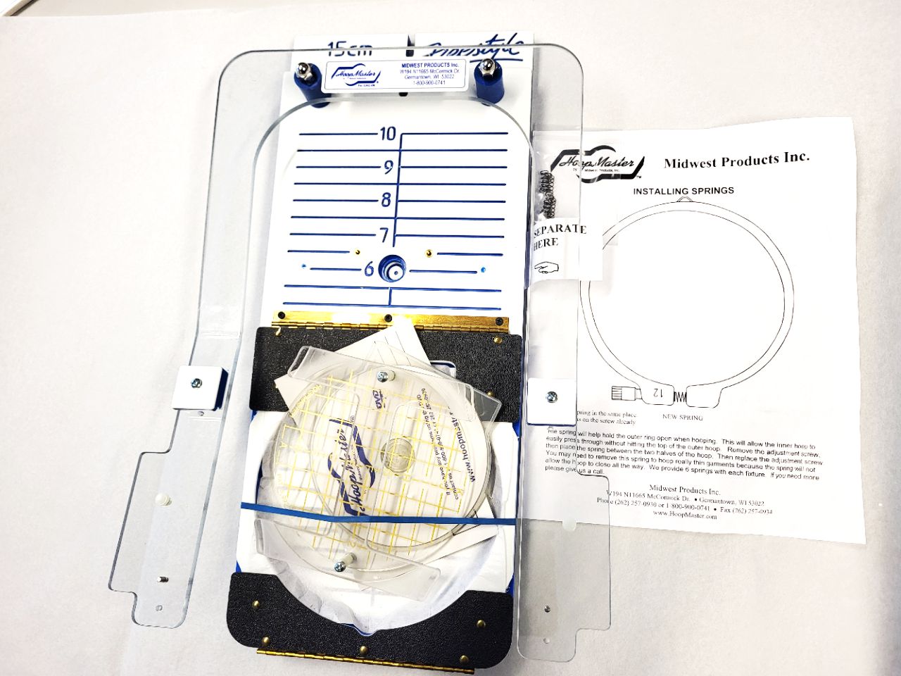 Hoopmaster Aufsatz für 15cm Melco Rahmen